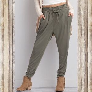 American Eagle Outfitters Olive Green Jogger Pants